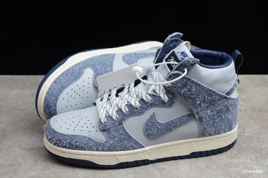 Dunk CW3092-400 Notre AB Midnight  High Navy Nike 1214